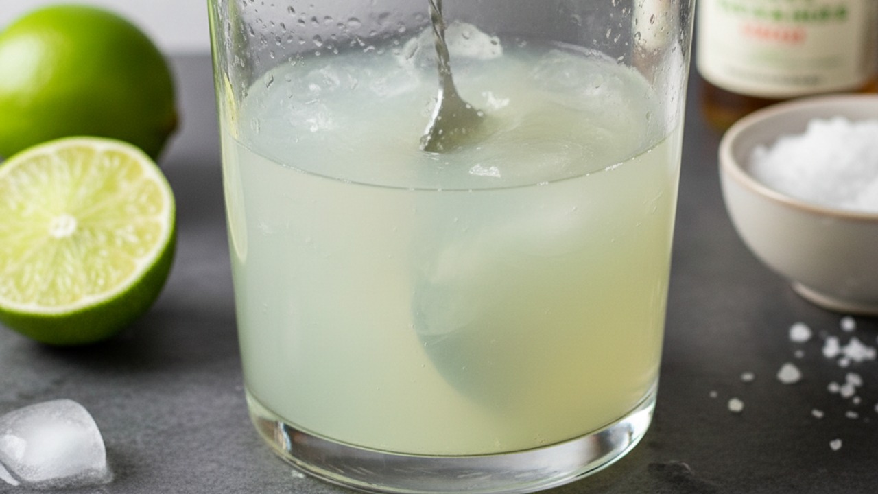 Mix the cocktail base