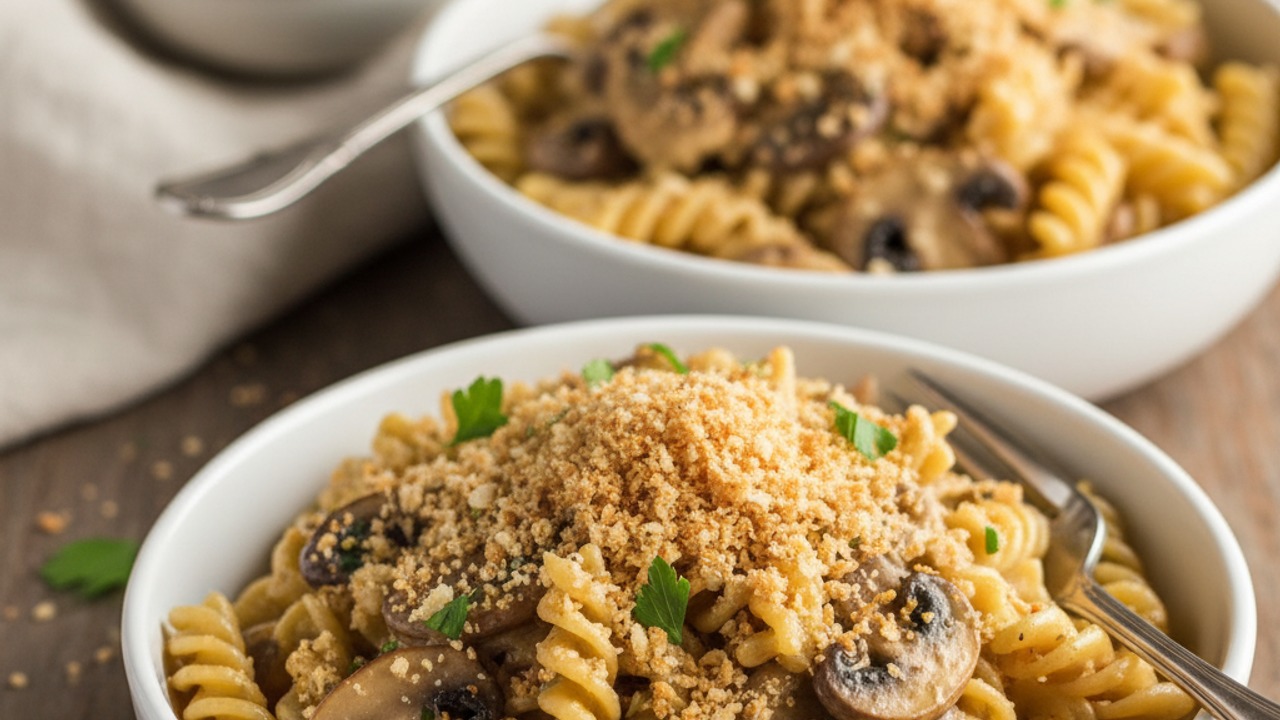 Serve with crispy breadcrumbs