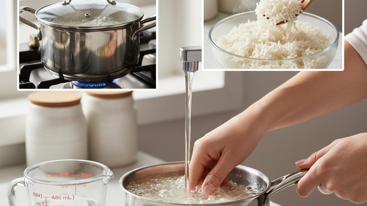 Cook the rice