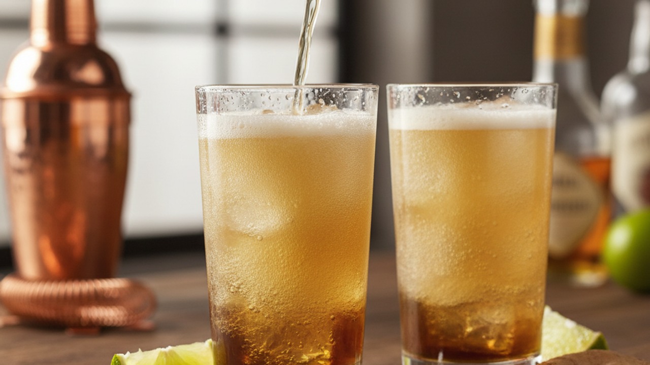 Add ginger beer