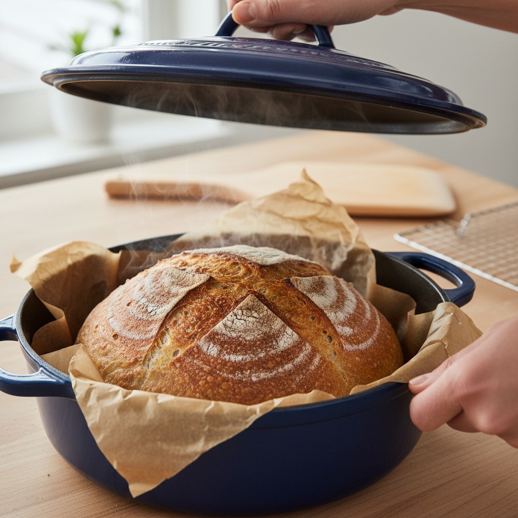 Bake covered then uncovered