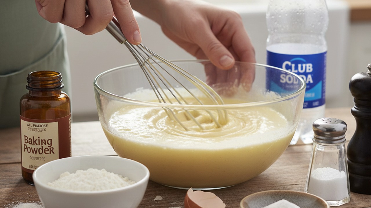 Make the quick batter