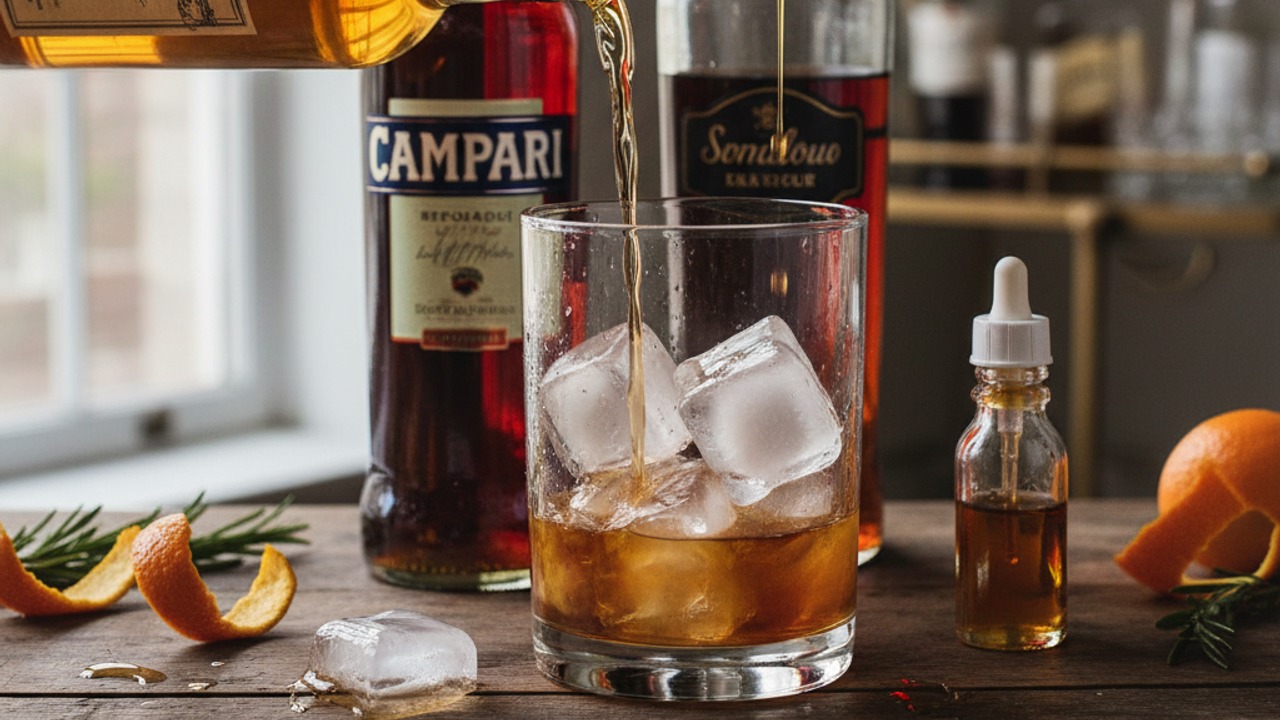 Measure and combine spirits