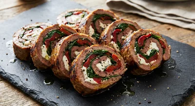 Flank Steak Pinwheels