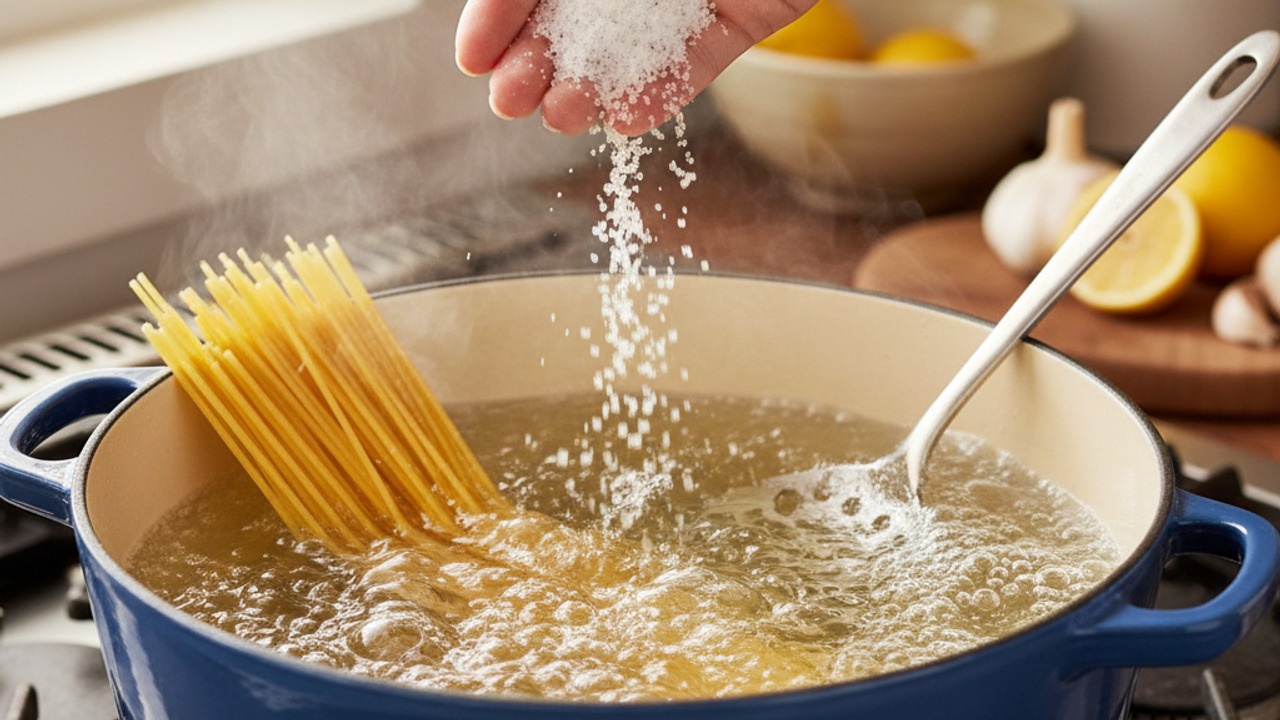 Cook the pasta