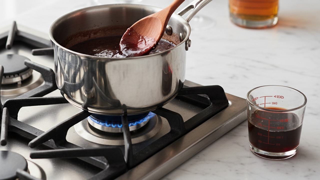 Make the vermouth reduction
