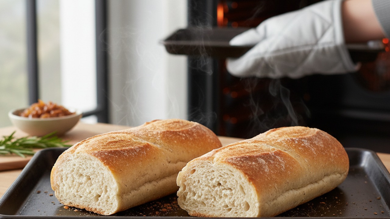 Prepare and toast the rolls