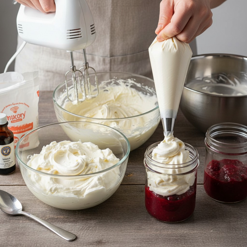 Make the cheesecake filling