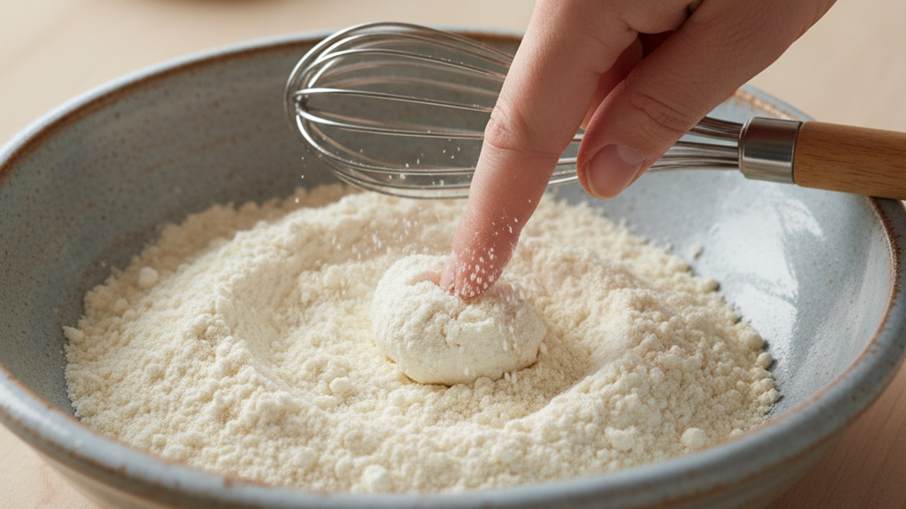 Mix the dry ingredients