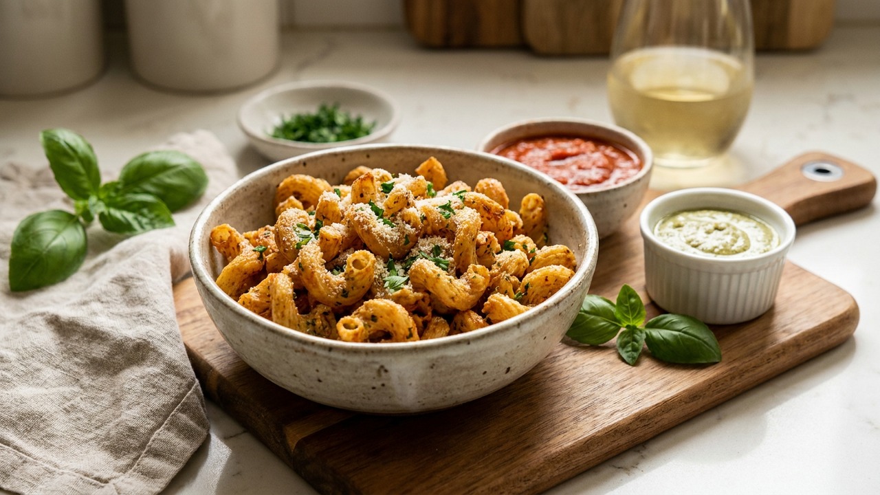 Air Fryer Pasta Chips