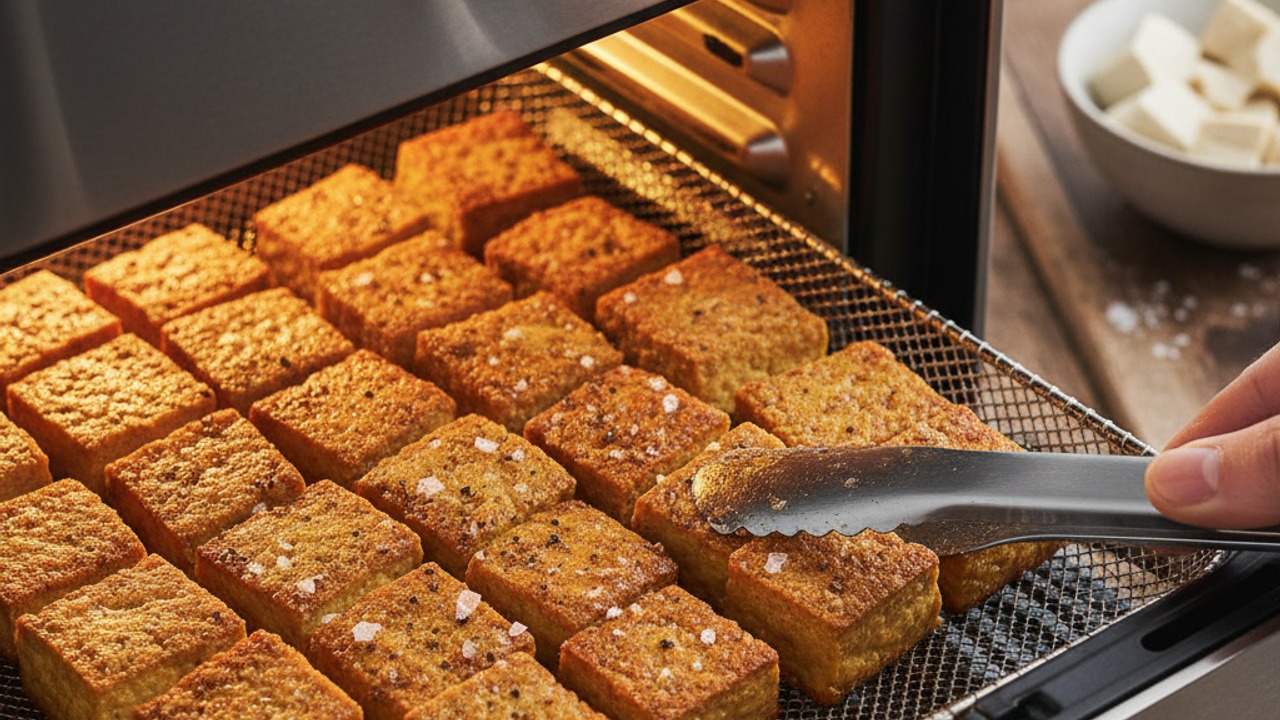 Air-fry until golden and crisp