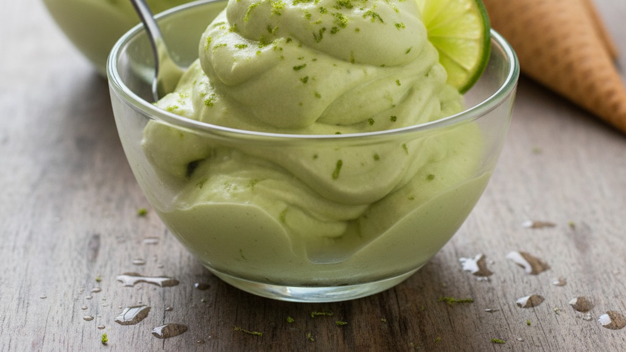 Serve immediately with lime zest