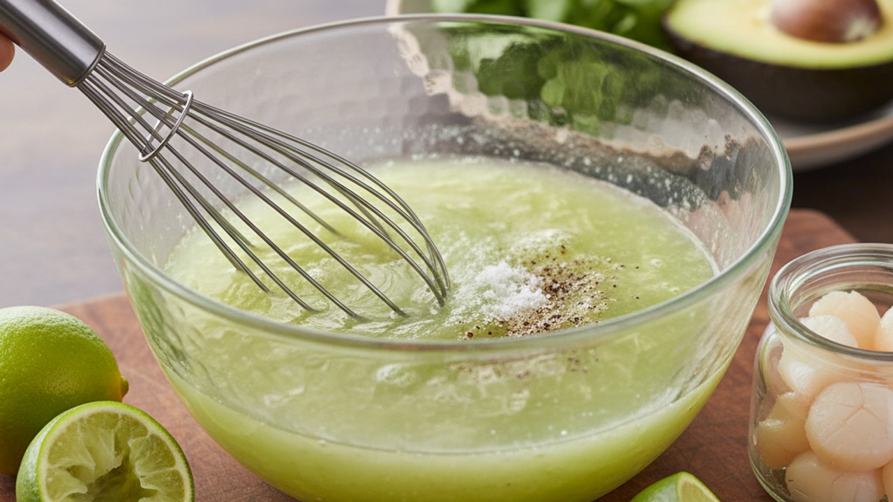 Make the lime-chili marinade