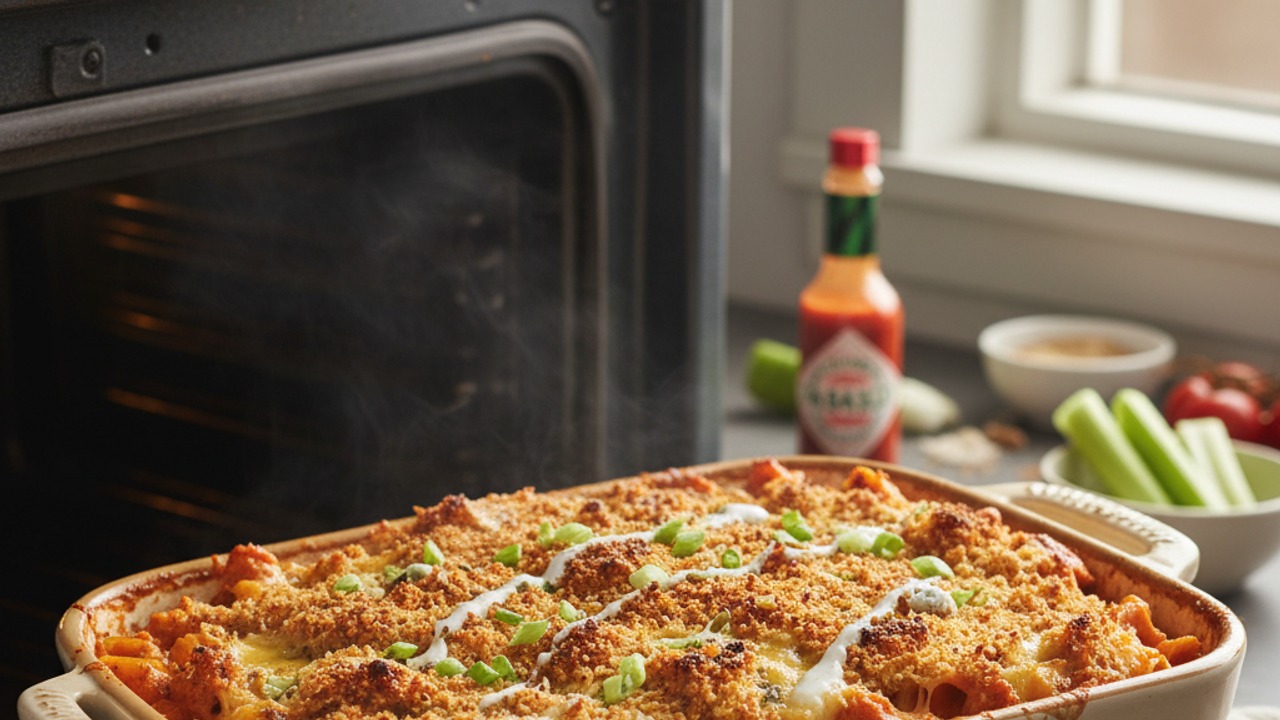 Bake until bubbly and serve