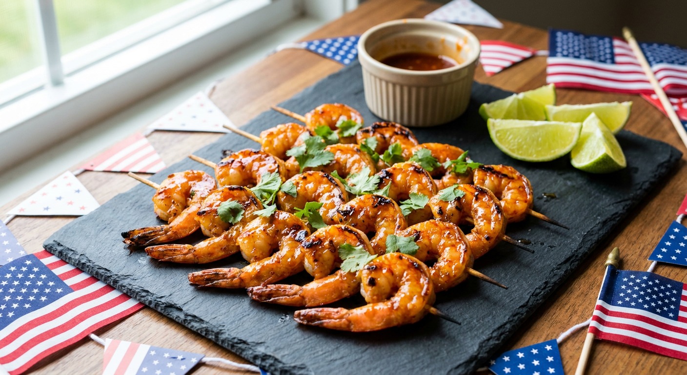 4th of July Firecracker Shrimp