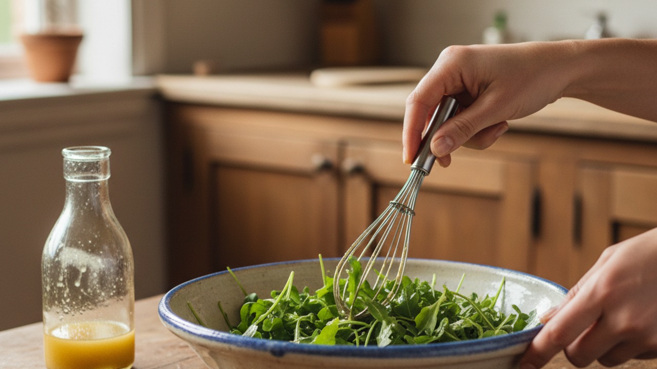 Toss the greens