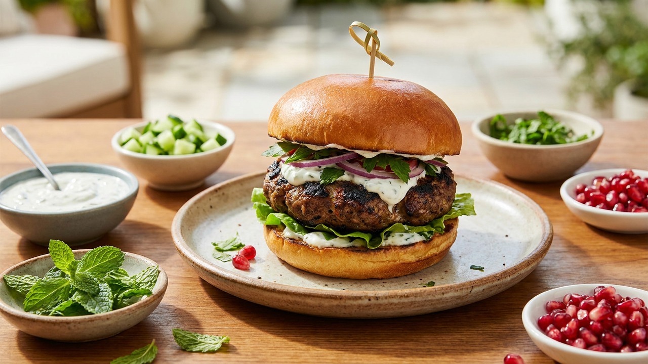 Lamb Kofta Burger