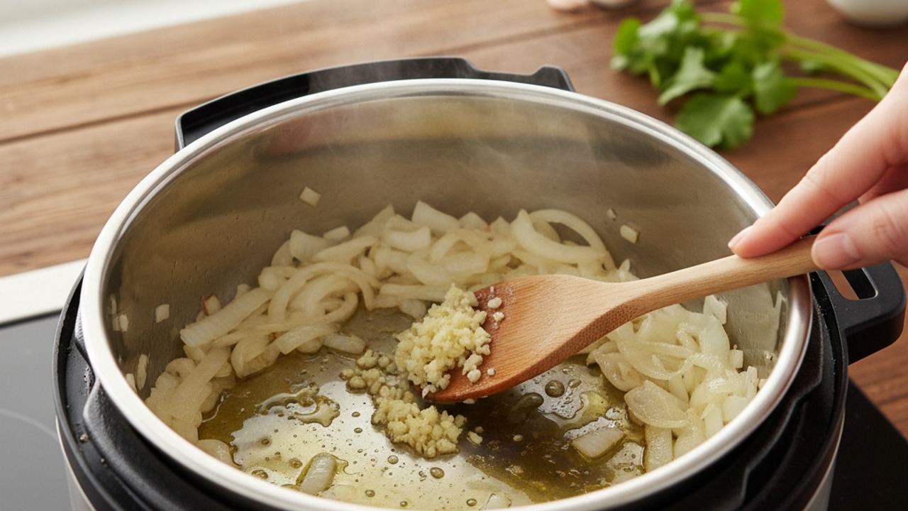 Sauté aromatics