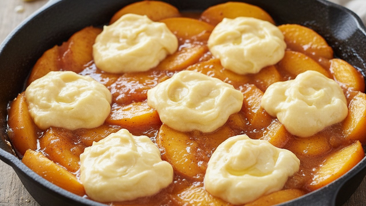 Prepare the biscuit topping
