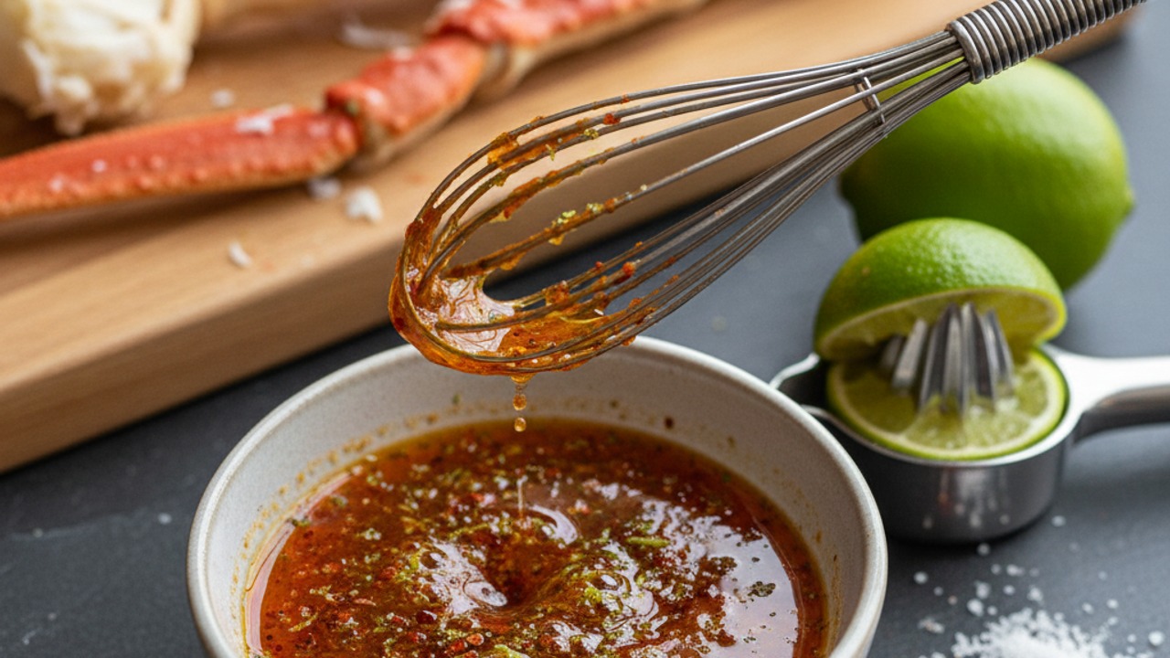 Make the chile-lime oil