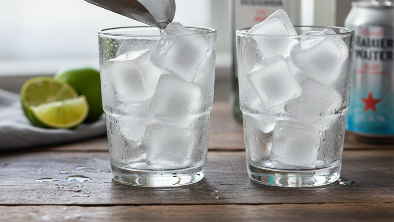 Add ice