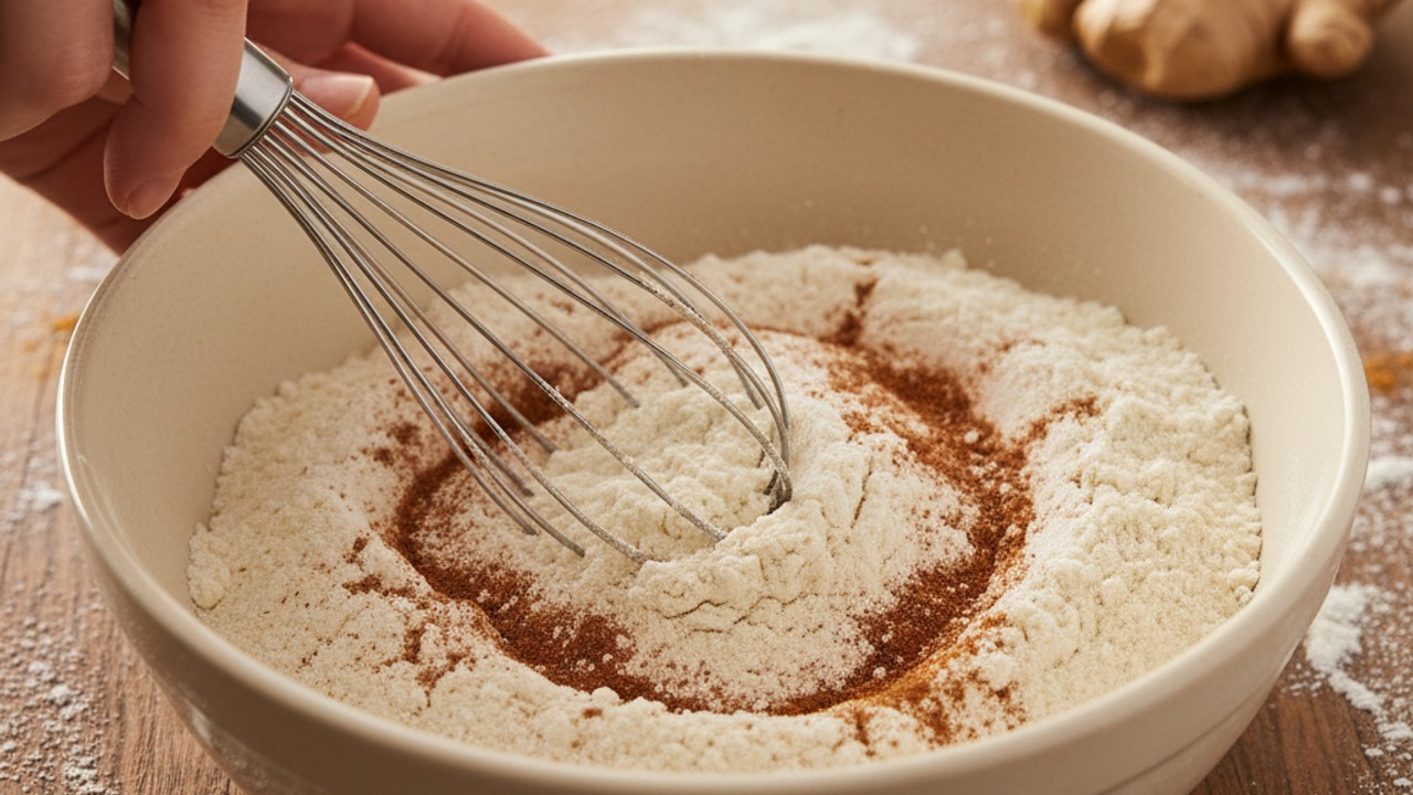 Whisk dry ingredients