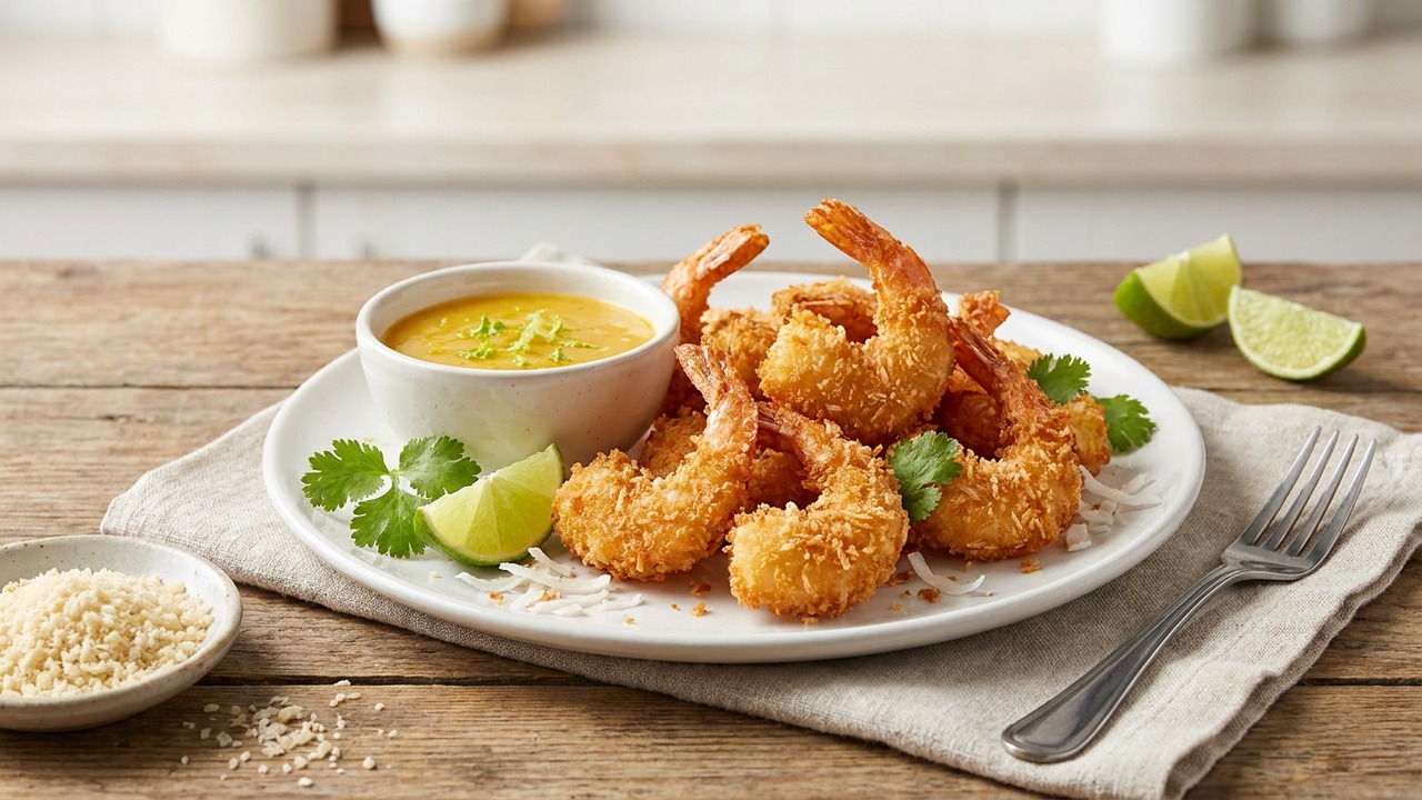 Air Fryer Coconut Shrimp