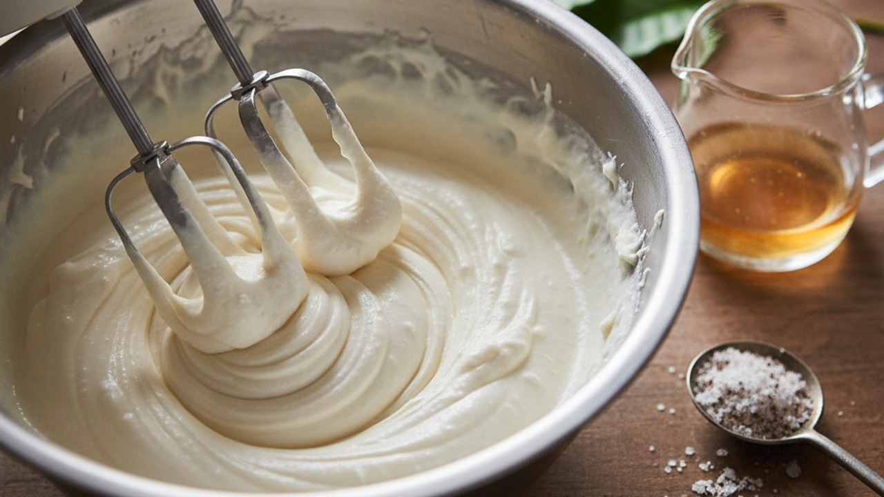 Whip the smoky coconut cream