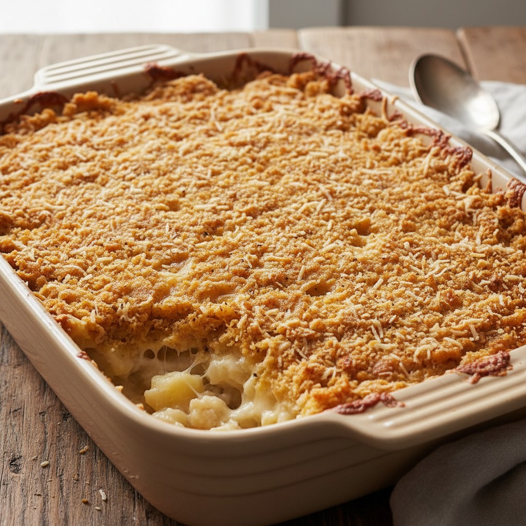 Top and bake until bubbly