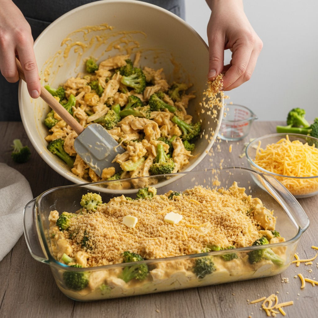 Assemble the casserole