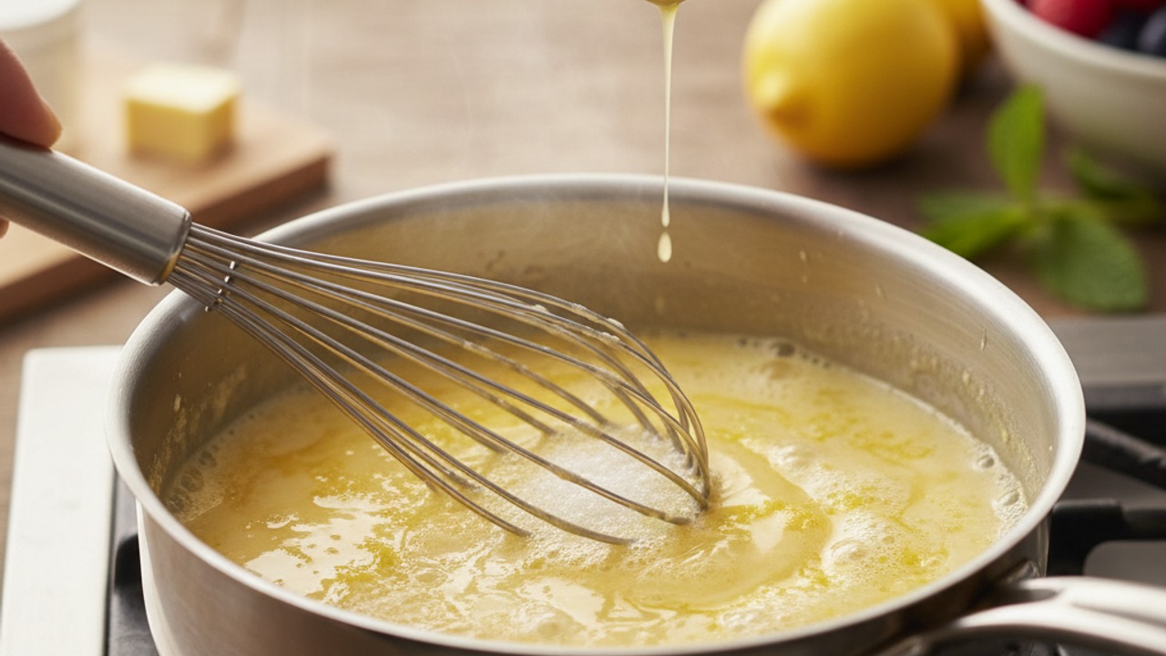 Make the lemon curd