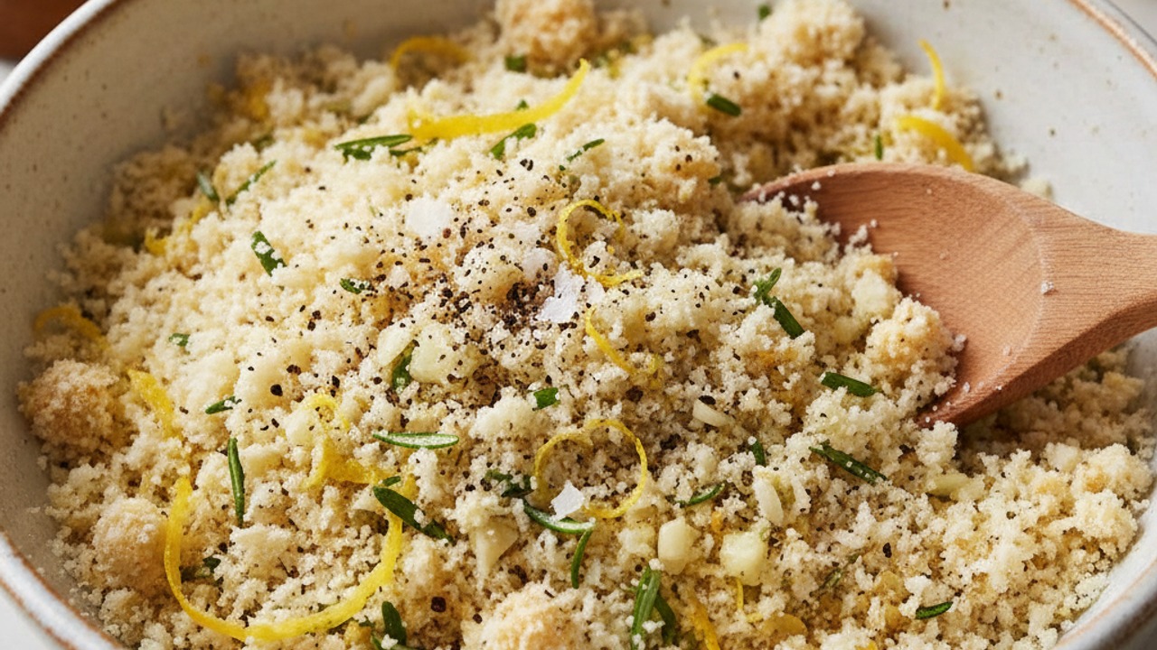Make the Parmesan–rosemary crust