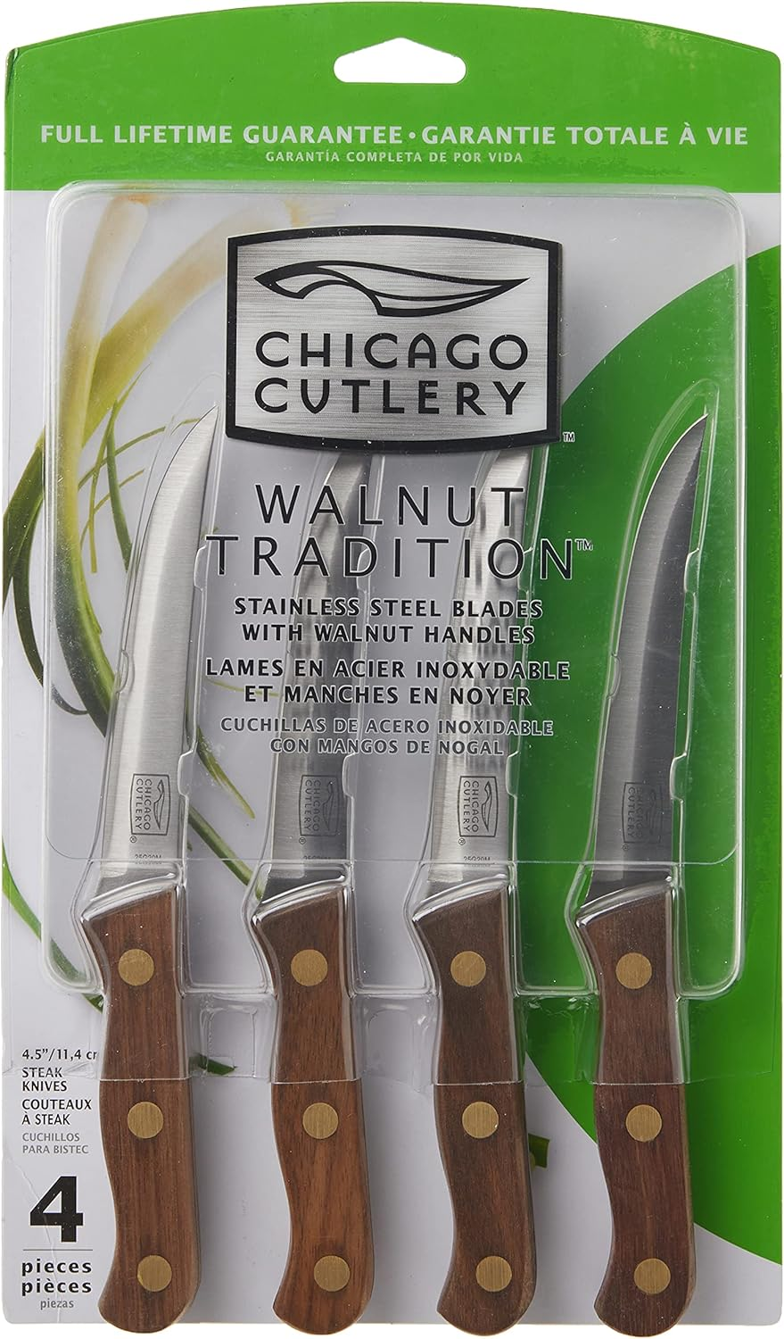 Chicago Cutlery 4-Piece Steak Knife Set