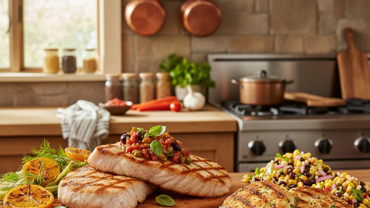 5) Firekissed Salsa Fresca, Relishes, Pairings, Timing & Storage