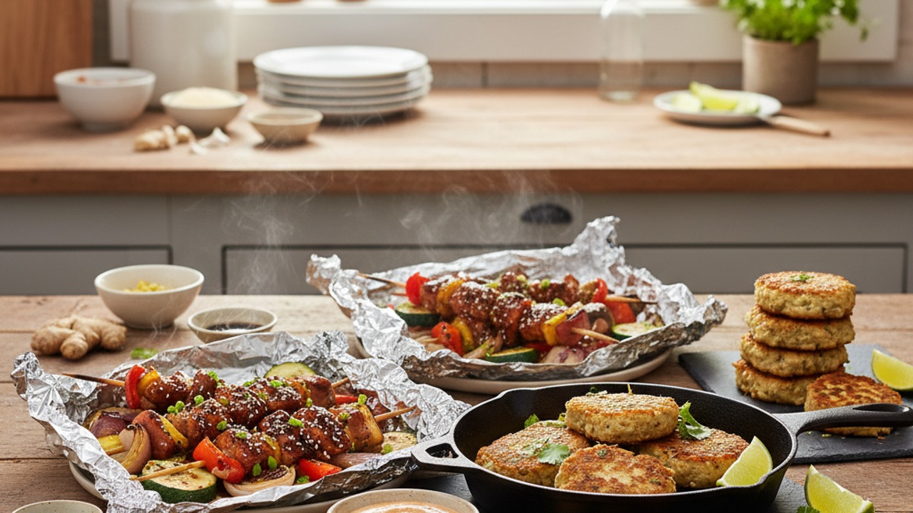 Foil-Packet Meals and One-Pan Night Dinners