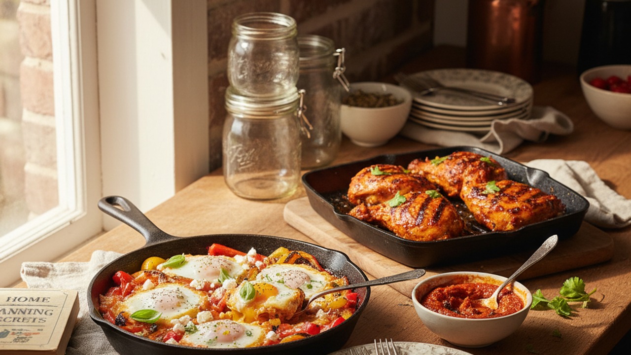 3) Char‑and‑Peel Purées, Sauces and Canning Shortcuts
