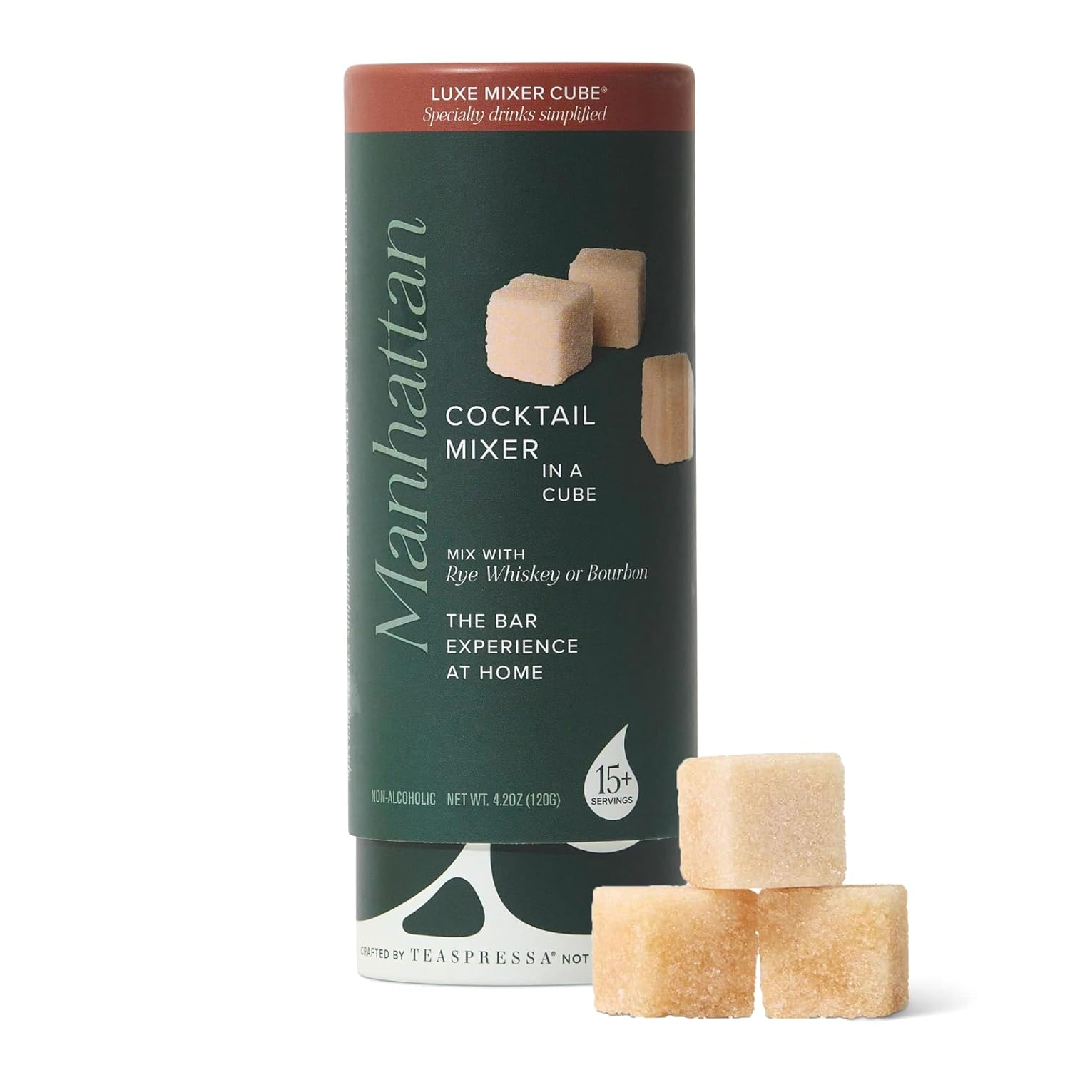 LUXE Mixology Cocktail Mixer Cubes — Manhattan