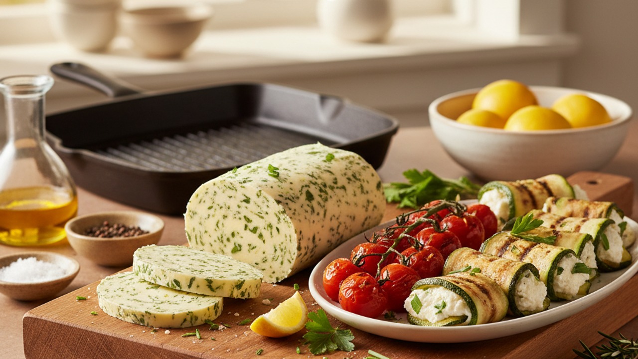 Herbs Oils And Compound Butters