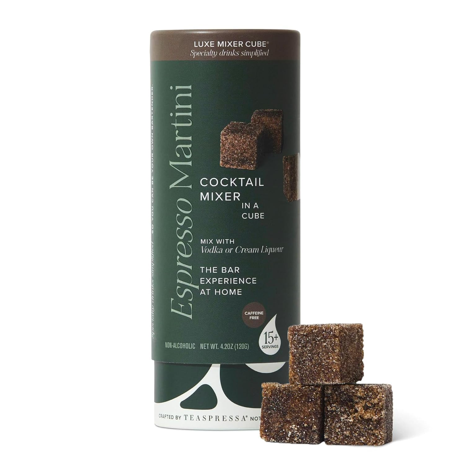 LUXE Mixology Cocktail Mixer Cubes — Espresso Martini