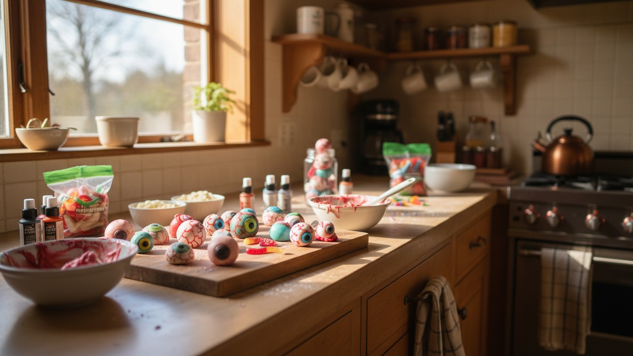 DIY Edible Monster Eyes Candy
