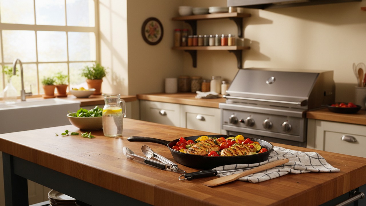 Healthy One-Skillet Meals for Grillers