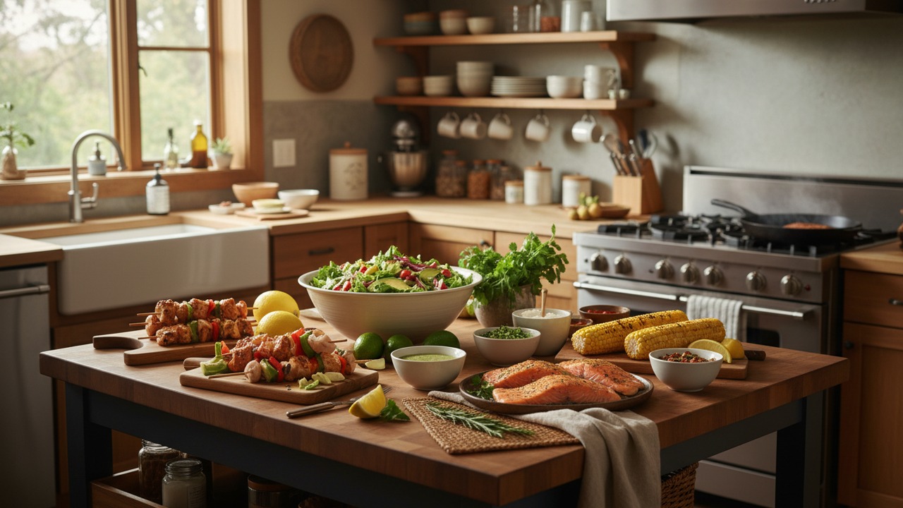 Lean Labor Day Grilling Menu