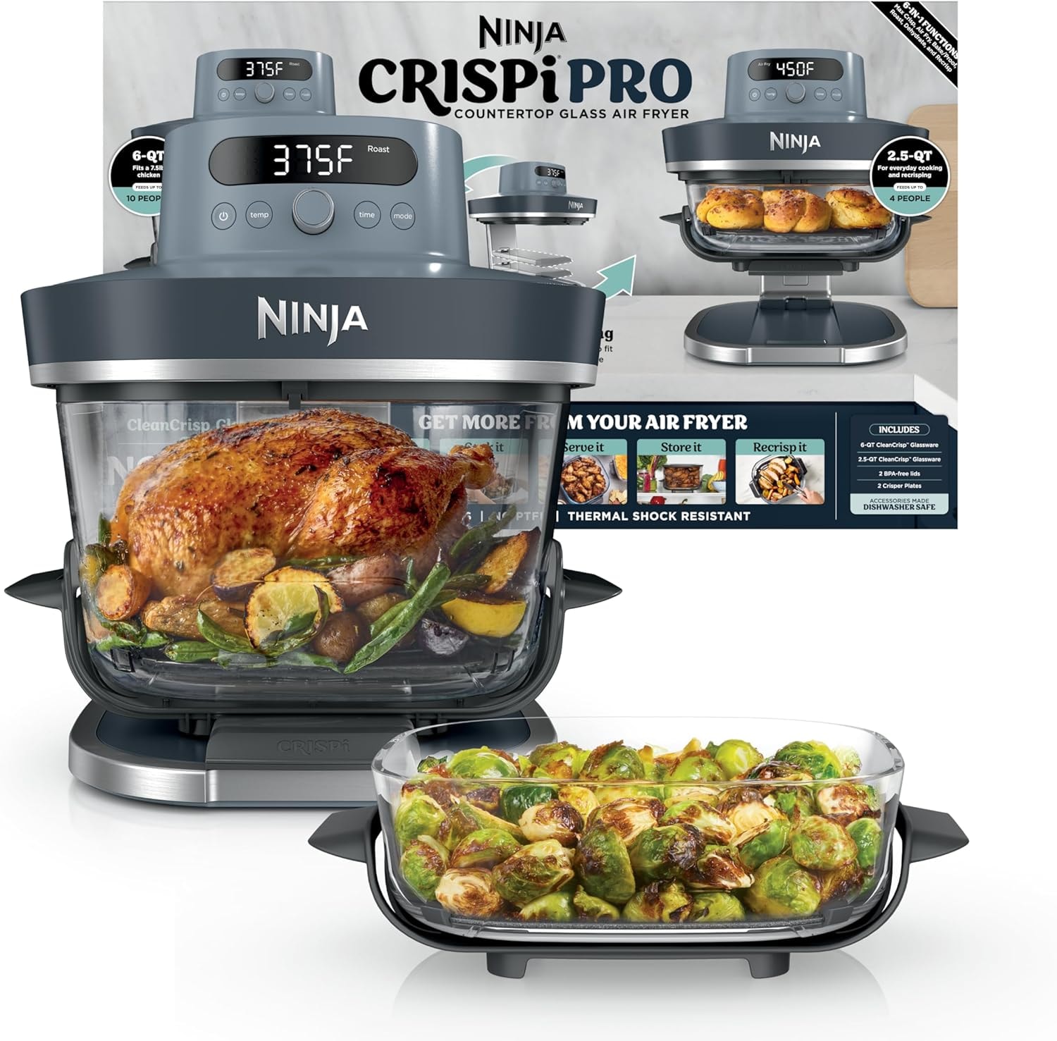 Ninja Crispi Pro Glass Air Fryer Review