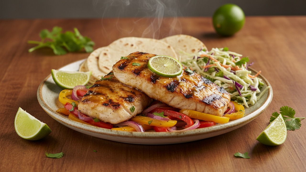 Citrus-Grilled Fish Fajitas (Gluten-Free)