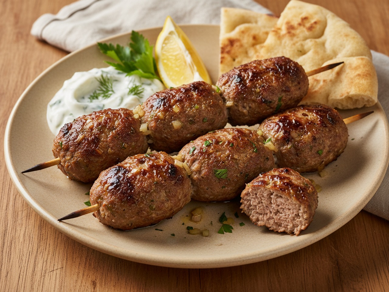 Grilled Pork Kofta