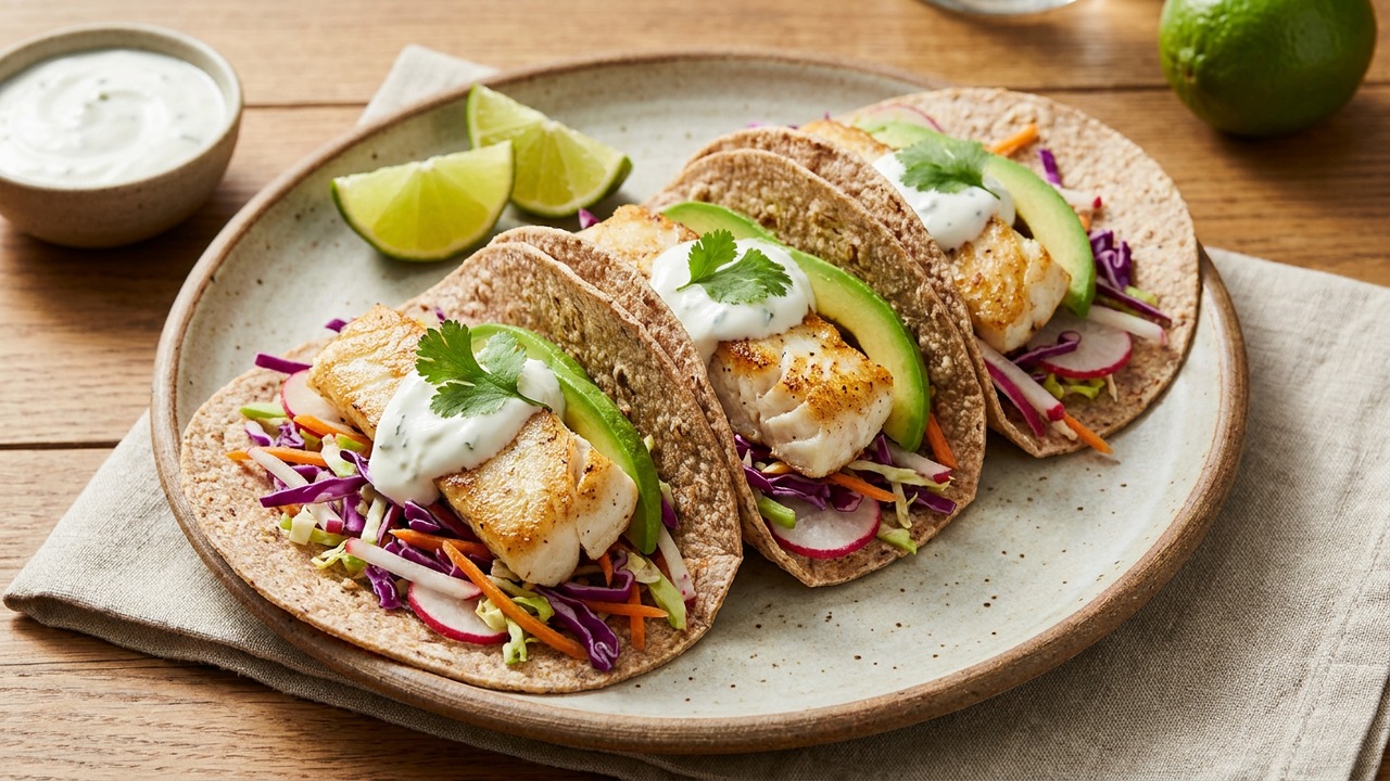 Healthy Fish Tacos