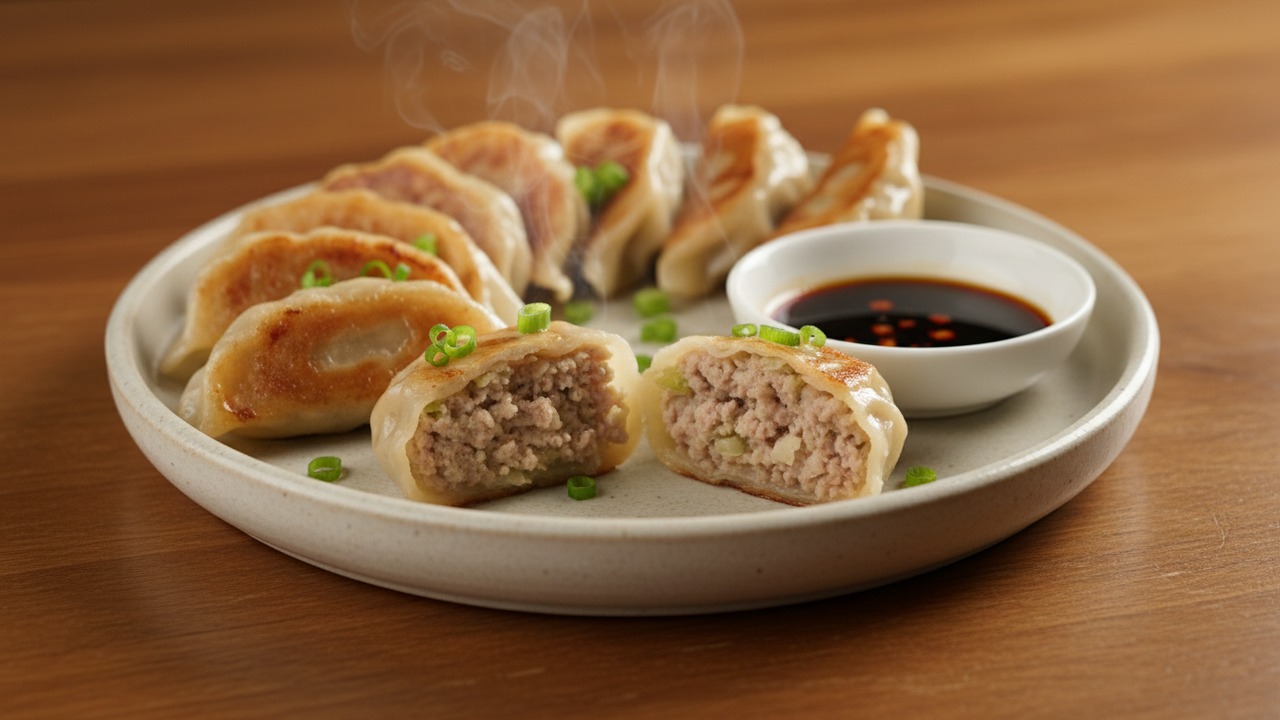 Homemade Pork Dumplings