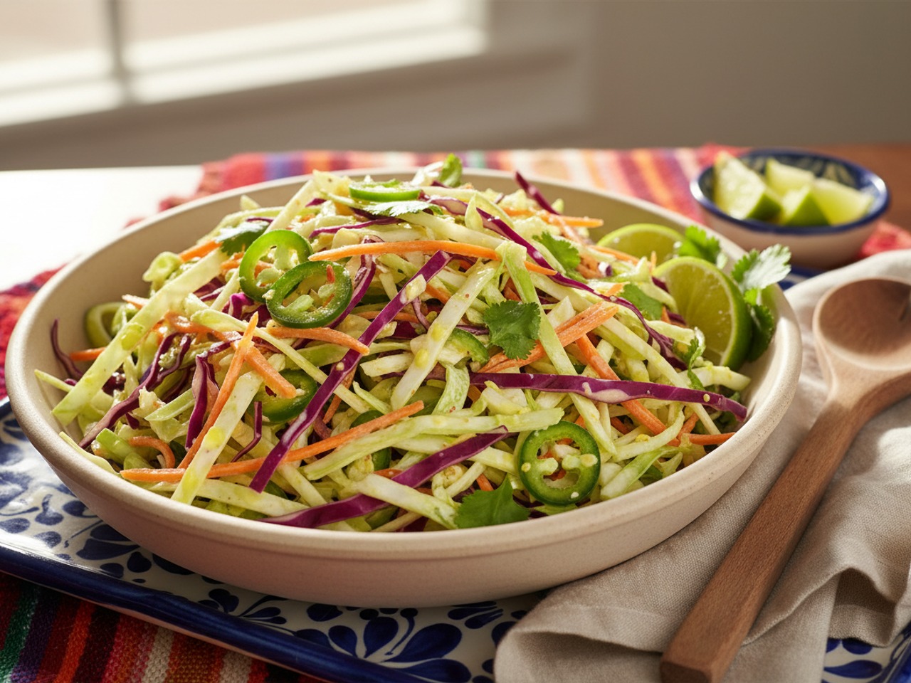 Jalapeño Lime Slaw