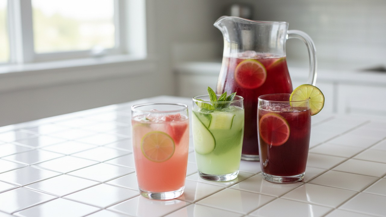 Low-Fat Agua Fresca Trio (Nonalcoholic)