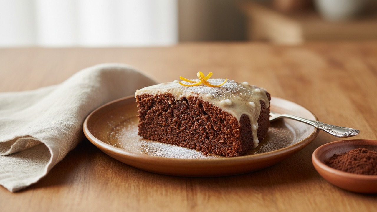 Low-Fat Mexican Chocolate Cake